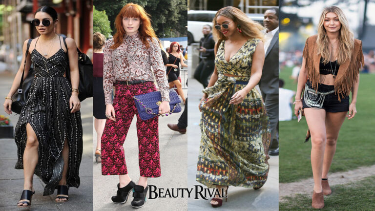 The Evolution of Boho-Chic: The Best Celebrity Boho Looks of 2024