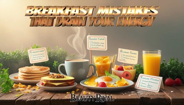 Breakfast Mistakes That Drain Your Energy and How to Fix Them