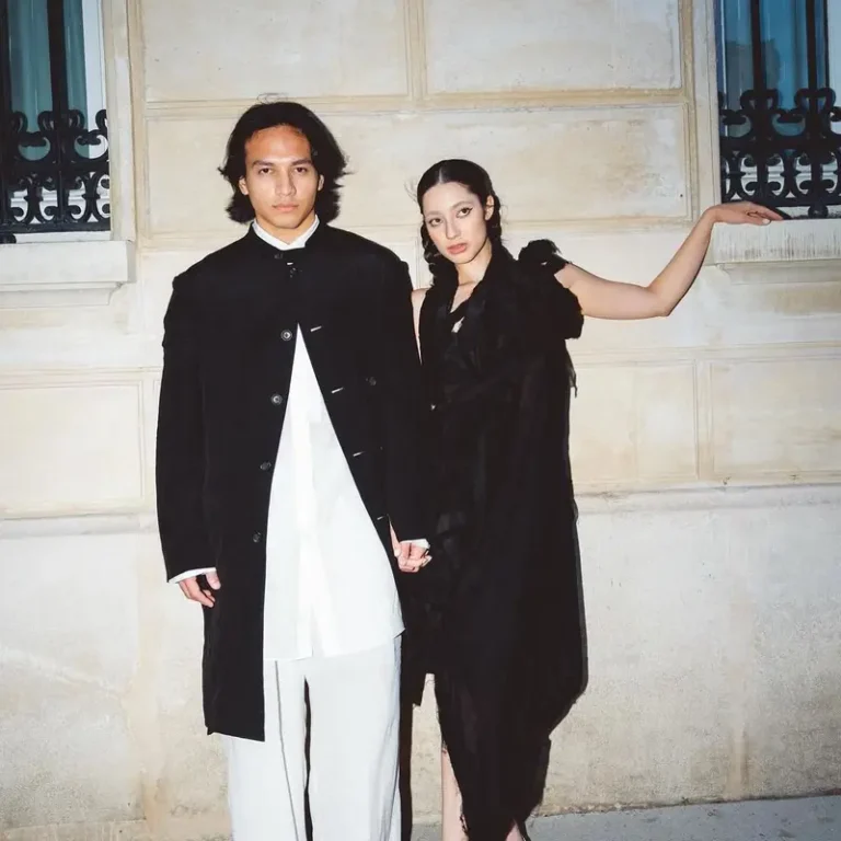Jefri Nichol and Ameera Khan Stun in Coordinated Looks at Paris Fashion Week 2025