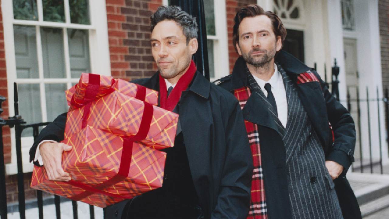 Burberry Brings Holiday Magic to Claridge’s With a Check-Inspired Celebration