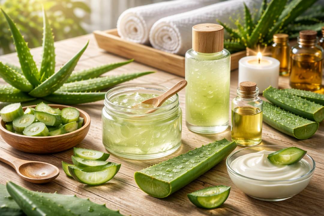 Aloe Vera Natural Remedy for Soothing Irritated Skin