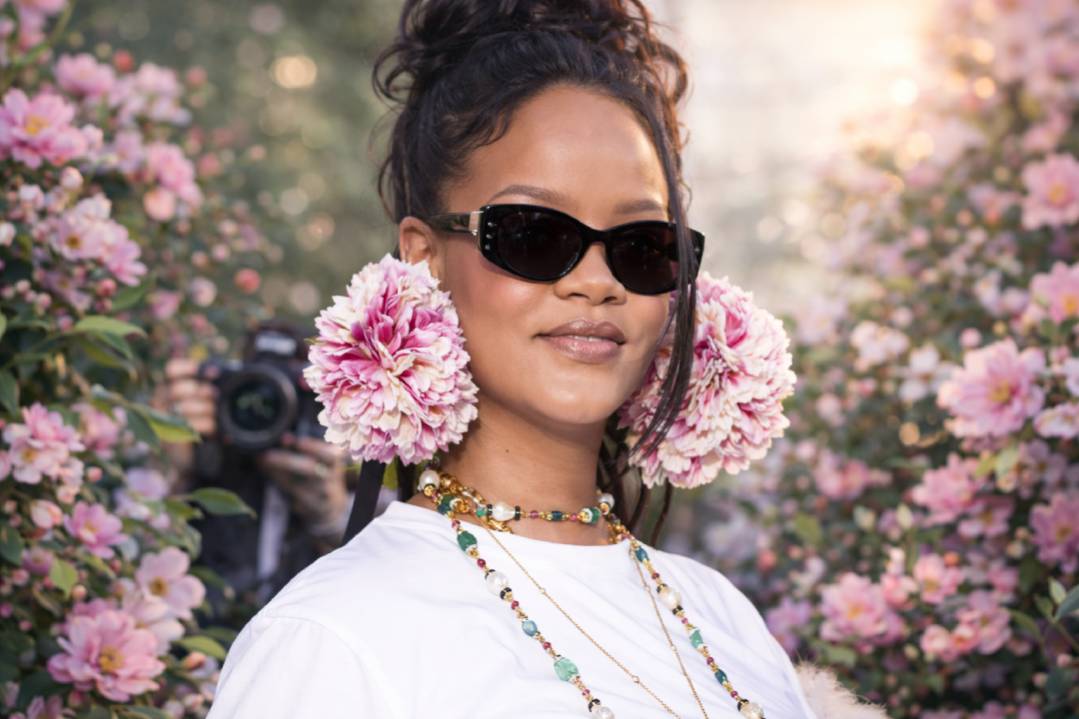 How Rihanna Sparked the 2026 Floral Earring Trend