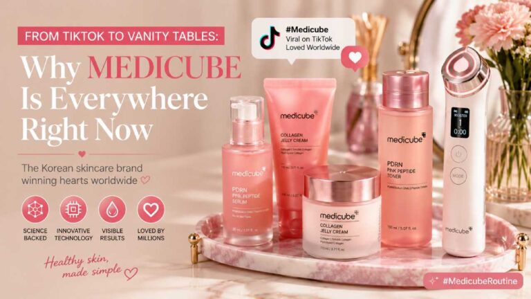 From TikTok to Vanity Tables: Why Medicube Is Everywhere Right Now