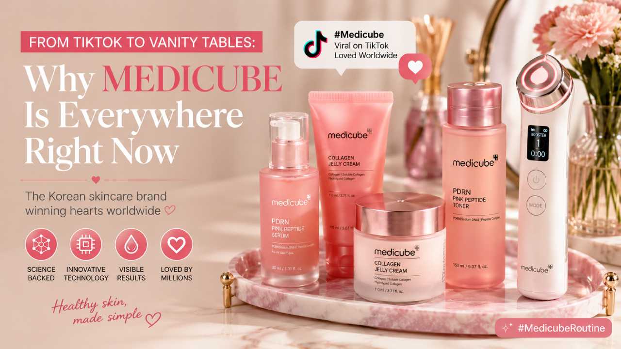 From TikTok to Vanity Tables: Why Medicube Is Everywhere Right Now