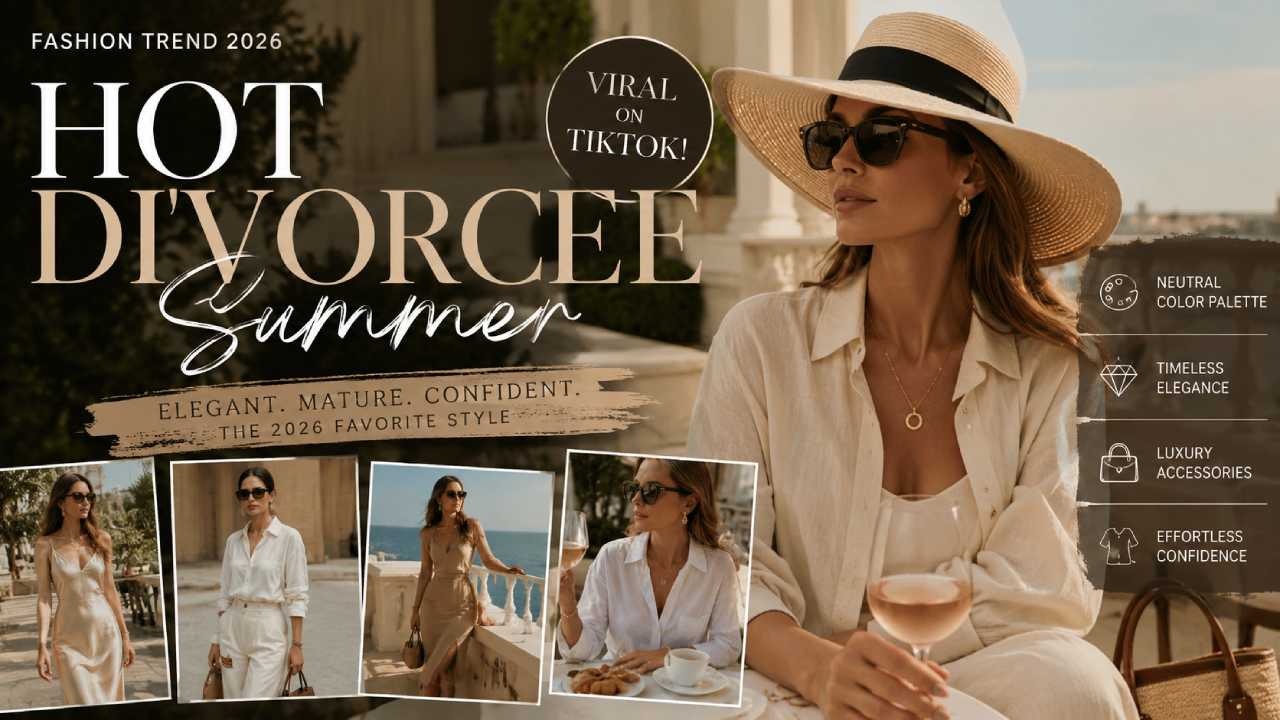 Hot Divorcee Summer Trend Goes Viral on TikTok, and Elegant, Mature Styles Are Now a 2026 Favorite