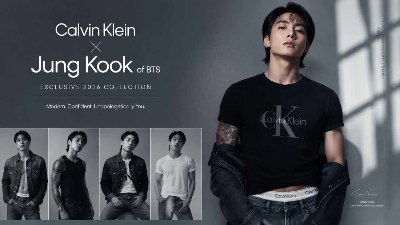 Jung Kook BTS Takes Calvin Klein by Storm with Exclusive 2026 Collection