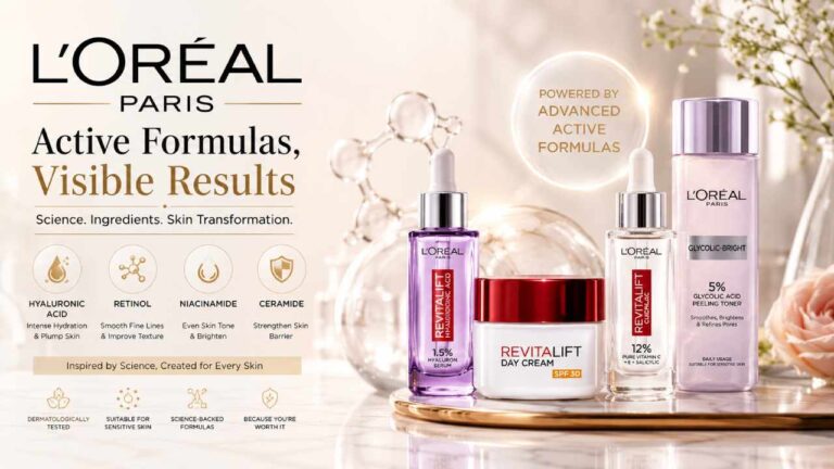 L'Oréal Paris and its Active Formulas are Starting to be a Hot Topic for Skincare Lovers