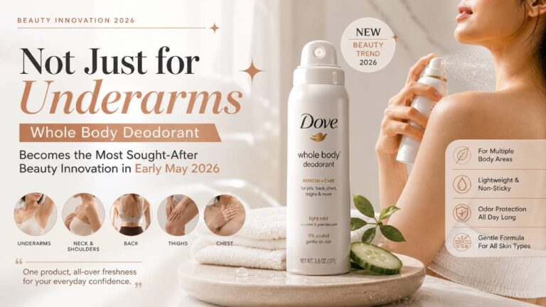 Not Just for Underarms, Whole Body Deodorant Becomes the Most Sought-After Beauty Innovation in Early May 2026
