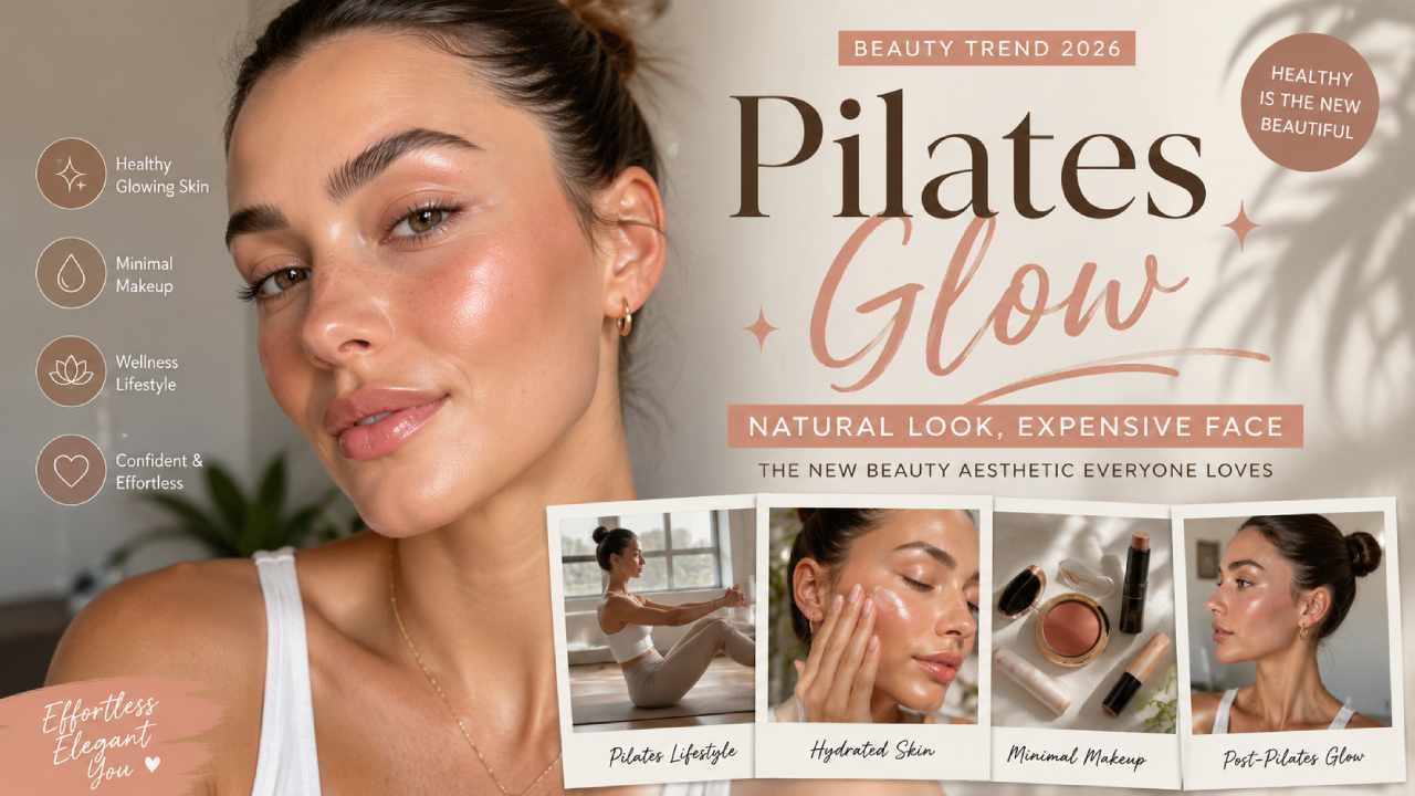 Pilates Glow is a Beauty Trend, This Natural Look Makes Your Face Look Expensive