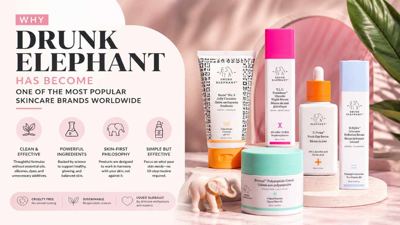 Why Drunk Elephant Has Become One of the Most Popular Skincare Brands Worldwide
