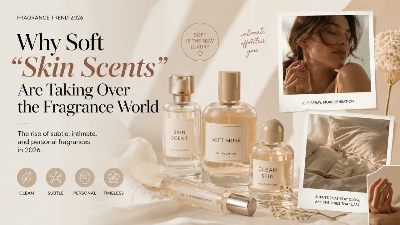 Why Soft “Skin Scents” Are Taking Over the Fragrance World in 2026