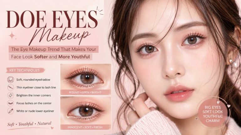 Doe Eyes Makeup: The Eye Makeup Trend That Makes Your Face Look Softer and More Youthful