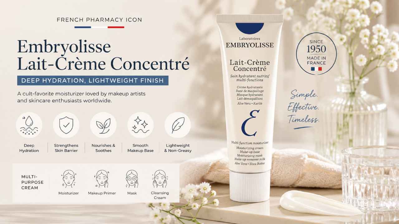 Embryolisse Lait-Crème Concentré Delivers Deep Hydration with a Lightweight Finish